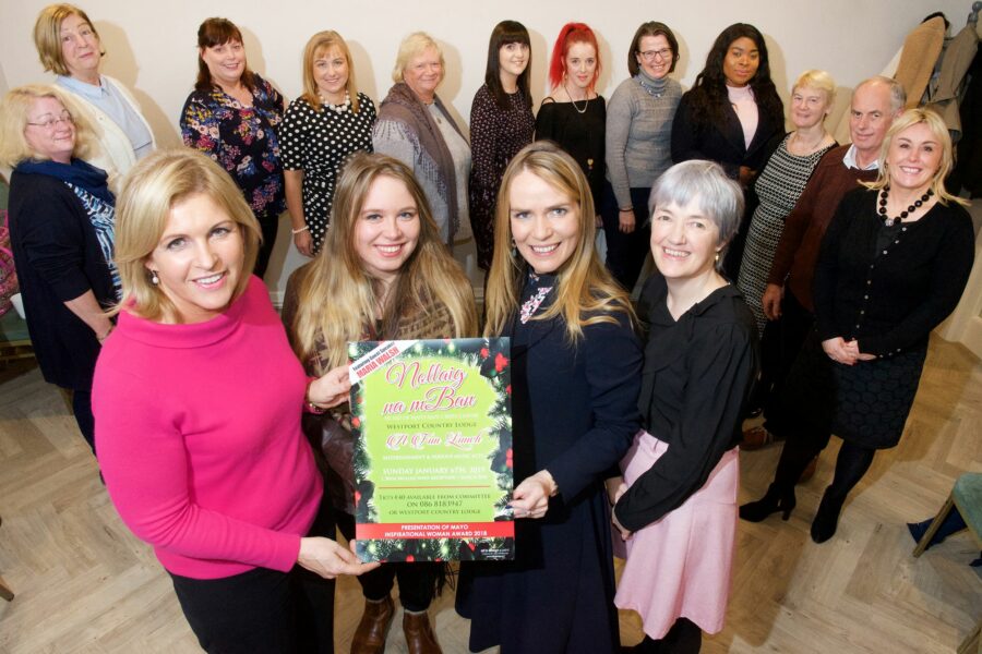 A group pictured at Mayo Rape Crisis Centre's Nollaig na mBan event, 2018